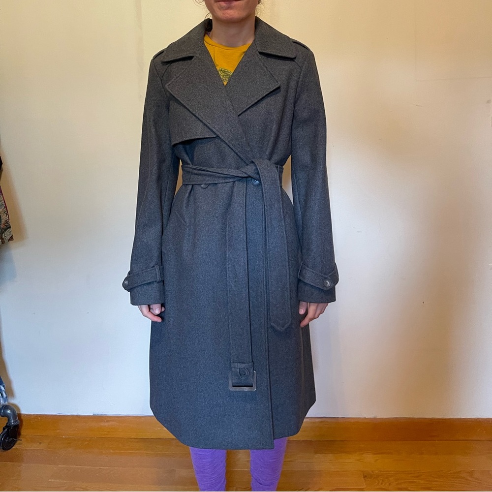 DKNY Gray Coat